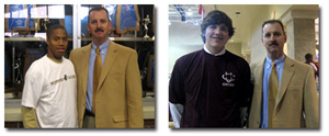 Blair Gaines, Coach Clark, Matthew Sully